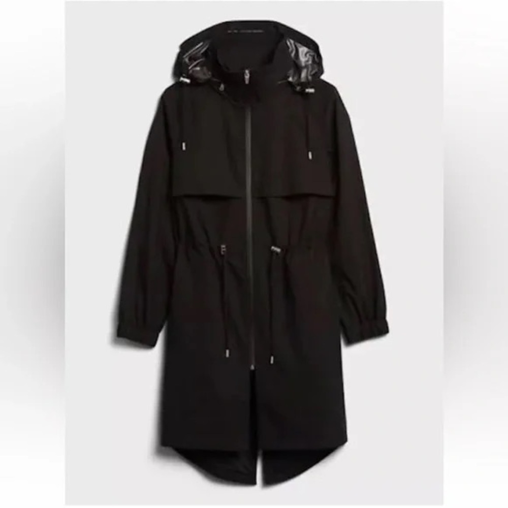 Banana Republic Black Trench Coat